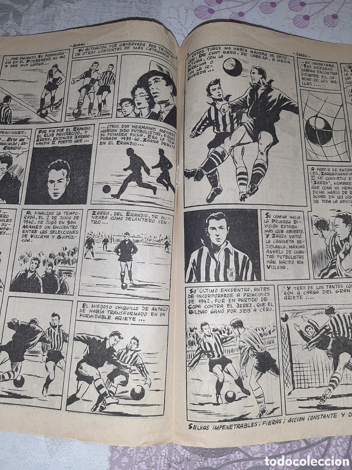 Tebeos: Ases del Deporte, Zarra - Foto 2