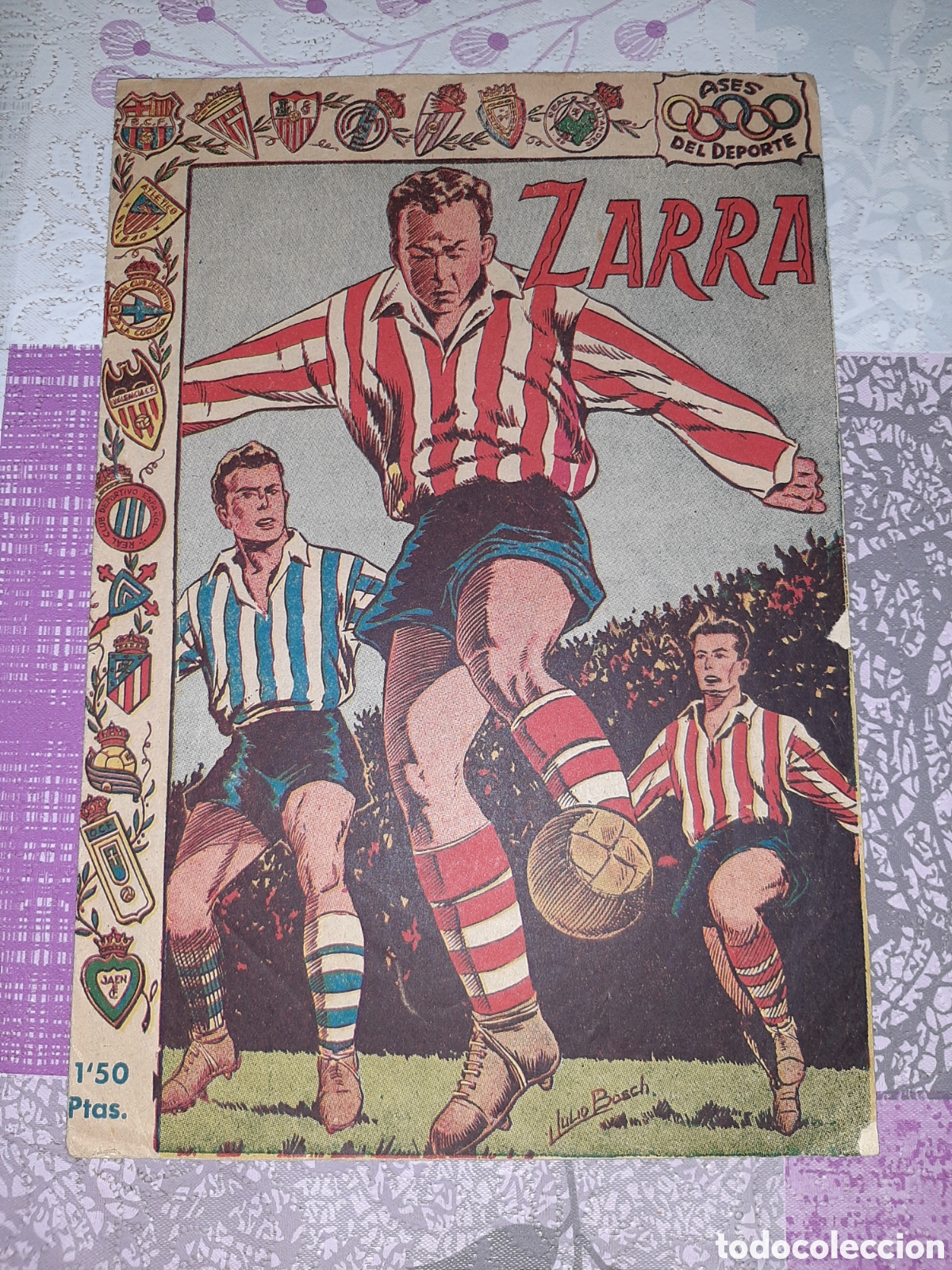 Tebeos: Ases del Deporte, Zarra - Foto 1