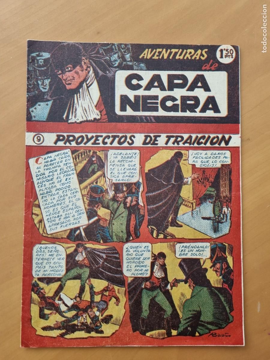 Tebeos: CAPA NEGRA n&deg; 9 (Ricart) - Foto 1
