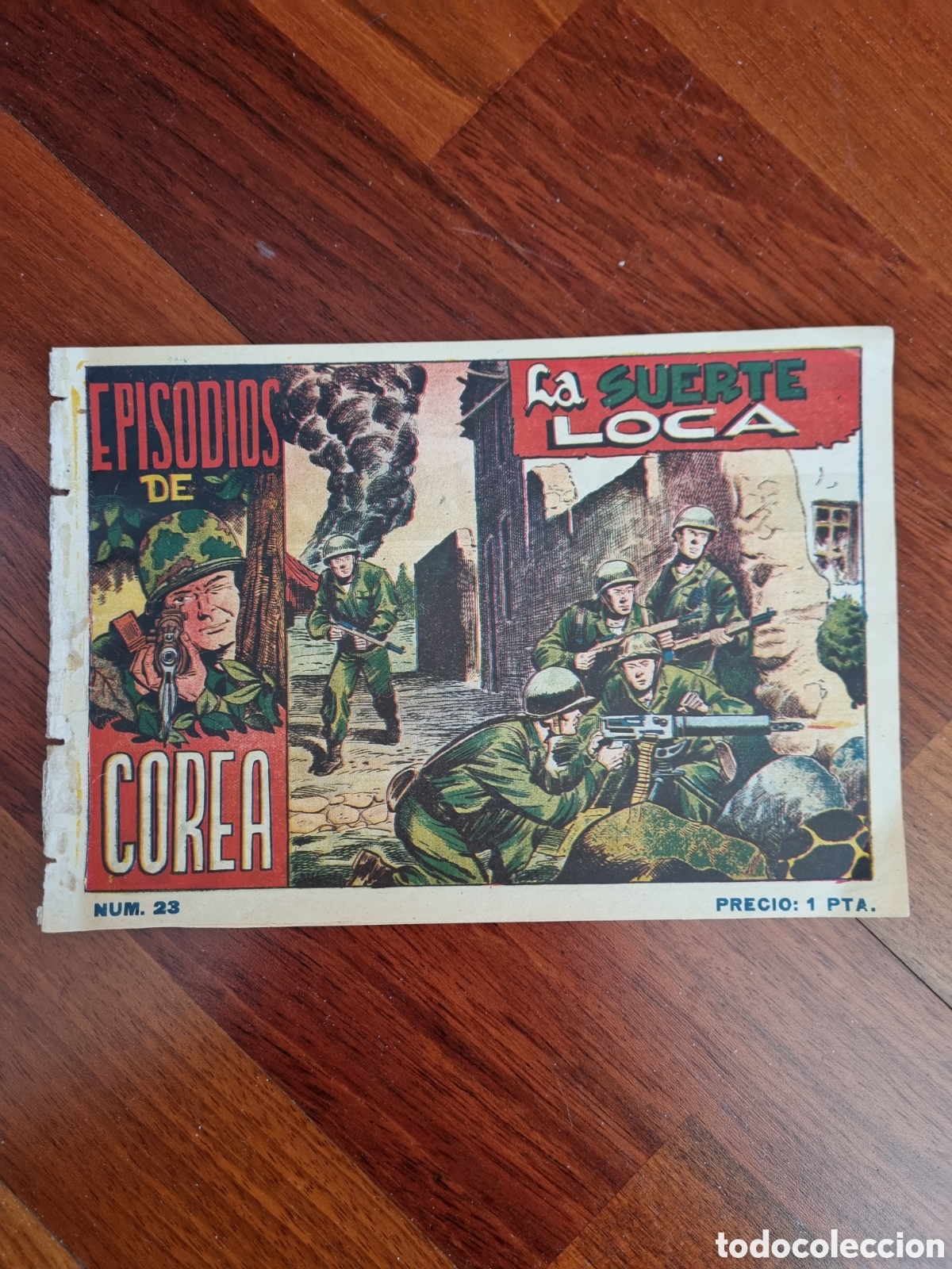 Tebeos: EPISODIOS DE COREA n&deg; 23 primera edici&oacute;n RICART - Foto 1