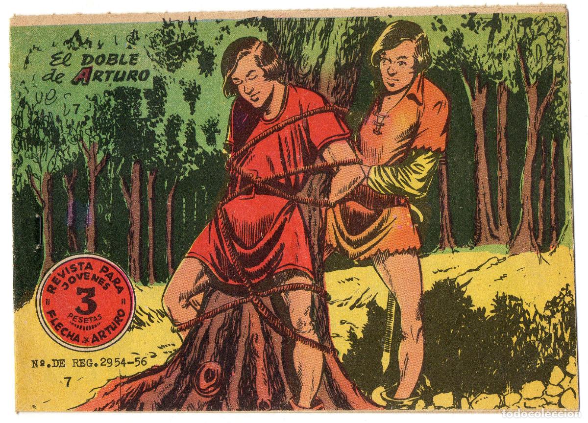 Tebeos: FLECHA y ARTURO n&ordm; 7 (Ricart 1966) - Foto 1