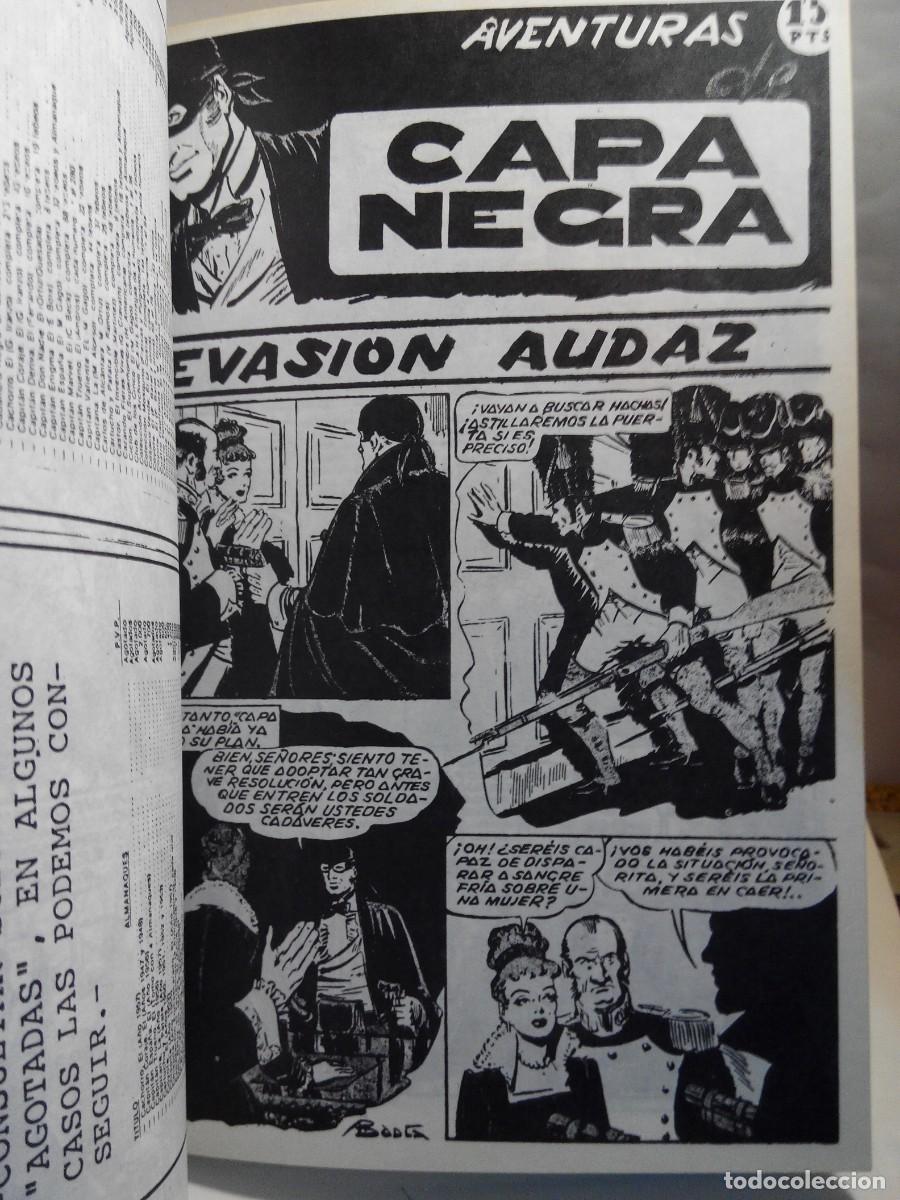 Tebeos: LOTE DE 2 TOMOS DE &rdquo;LAS AVENTURAS DE LA CAPA NEGRA&rdquo; - Foto 5