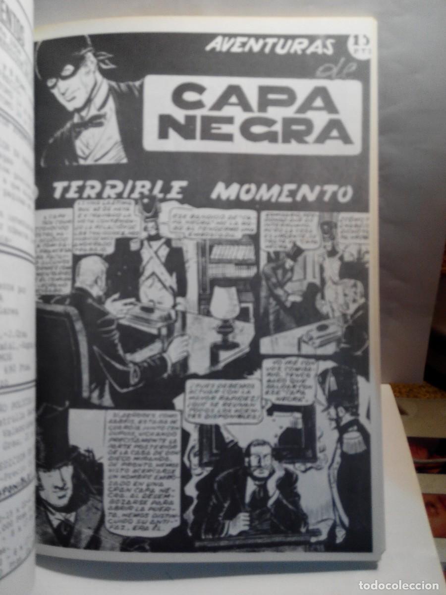 Tebeos: LOTE DE 2 TOMOS DE &rdquo;LAS AVENTURAS DE LA CAPA NEGRA&rdquo; - Foto 6