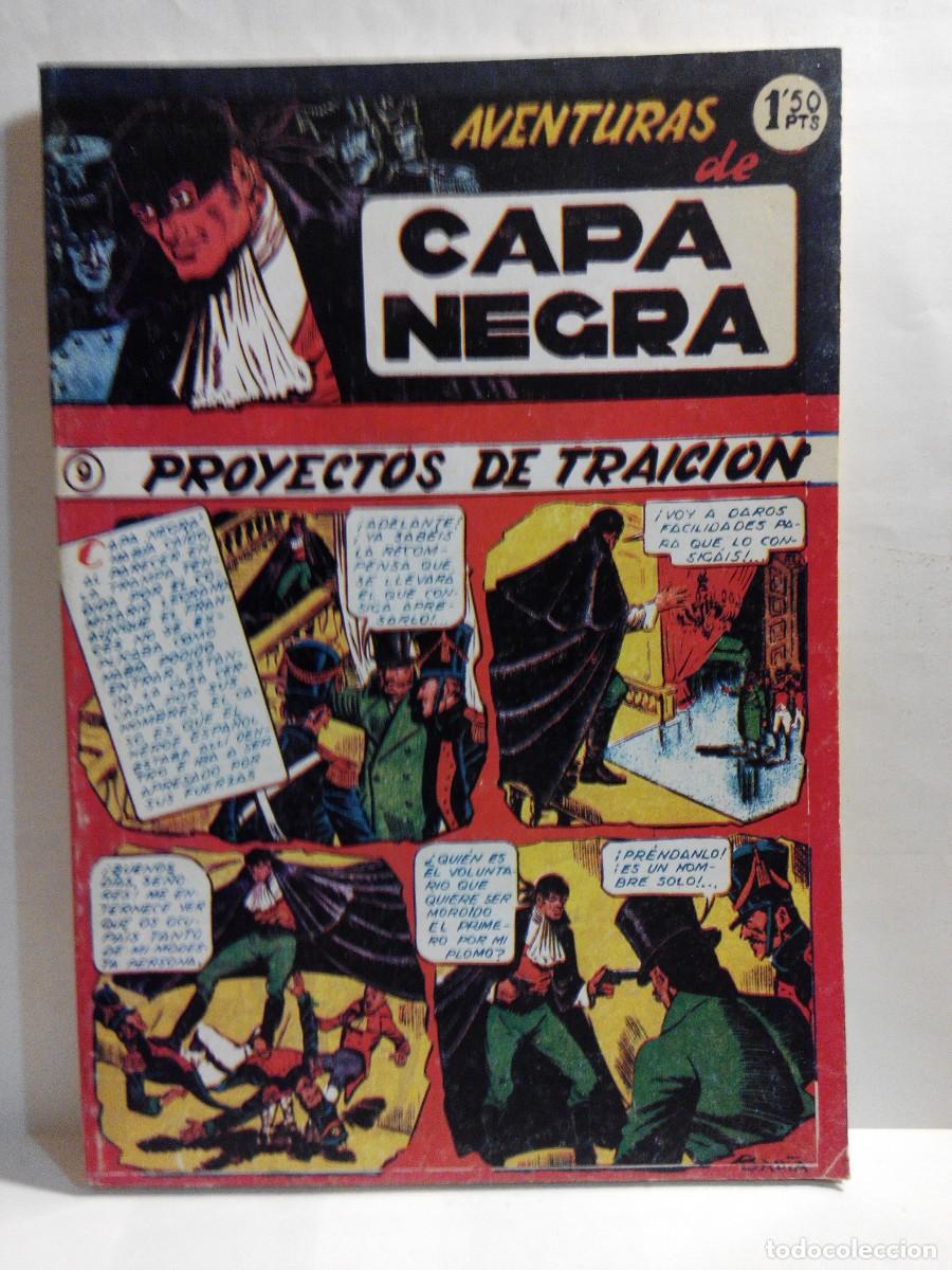 Tebeos: LOTE DE 2 TOMOS DE &rdquo;LAS AVENTURAS DE LA CAPA NEGRA&rdquo; - Foto 7