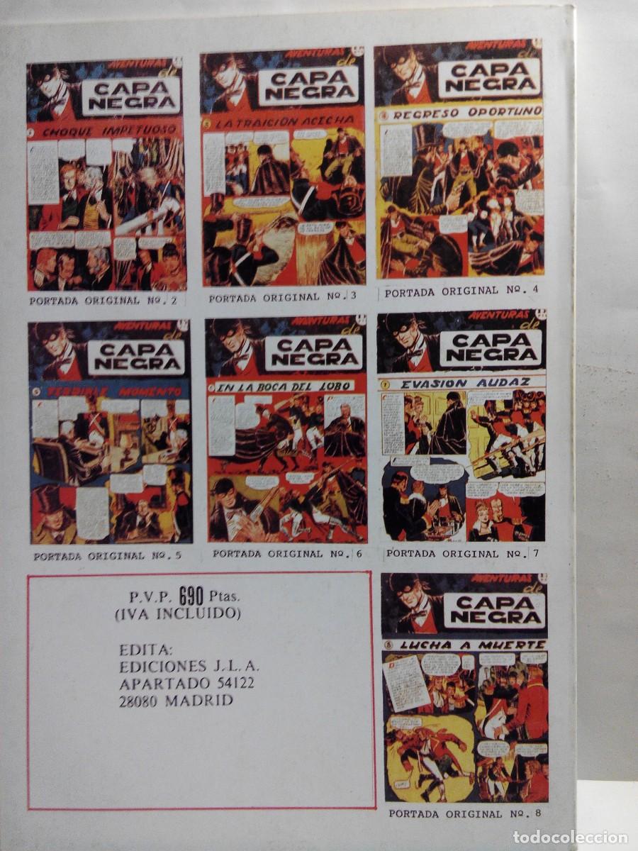 Tebeos: LOTE DE 2 TOMOS DE &rdquo;LAS AVENTURAS DE LA CAPA NEGRA&rdquo; - Foto 8