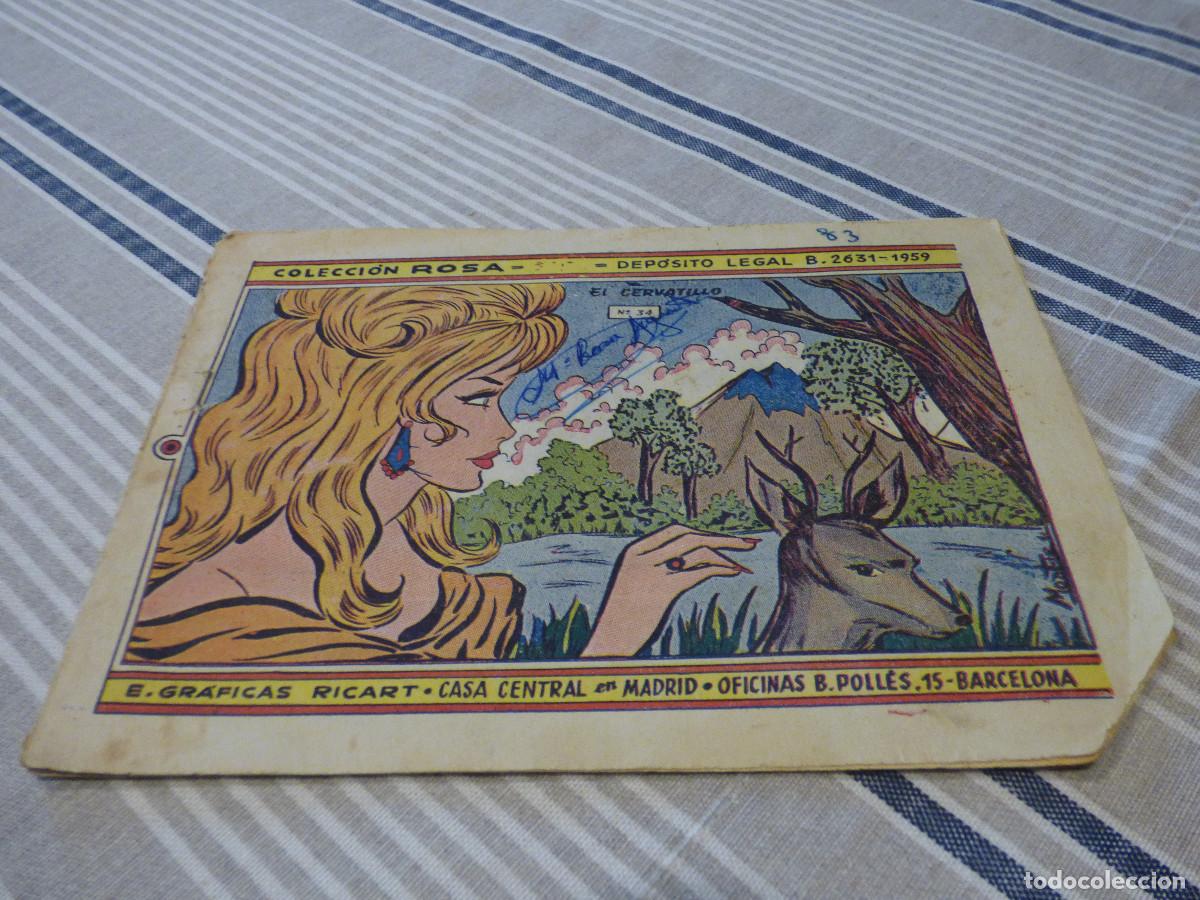 Tebeos: Coleccion Rosa.El cervatillo. - Foto 1