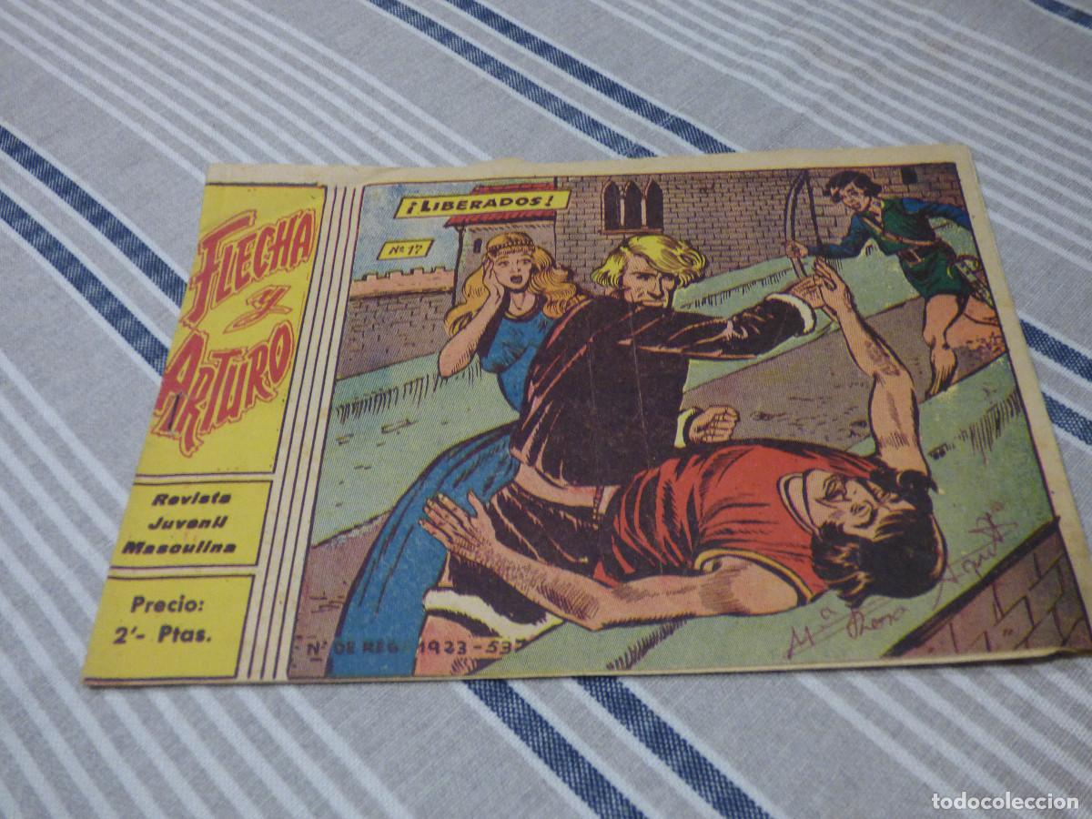 Tebeos: Flecha y Arturo.Liberados.17. - Foto 1