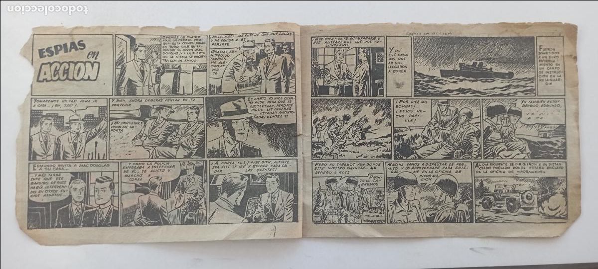 Tebeos: EPISODIOS DE COREA N&ordm; 62 EDICIONES RICART DE 1 PTS. - Foto 5