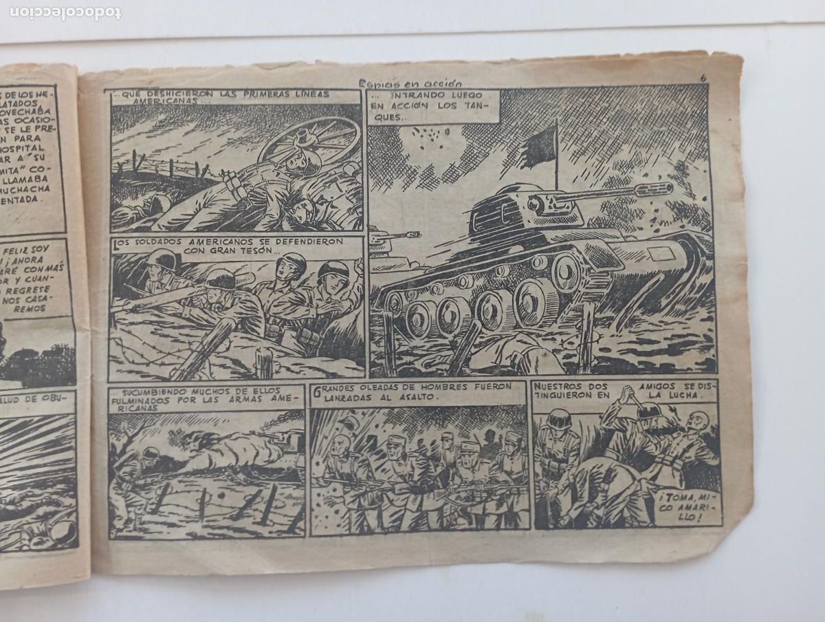 Tebeos: EPISODIOS DE COREA N&ordm; 62 EDICIONES RICART DE 1 PTS. - Foto 6