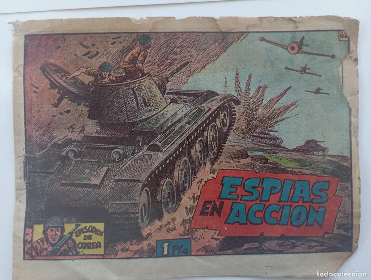 Tebeos: EPISODIOS DE COREA N&ordm; 62 EDICIONES RICART DE 1 PTS. - Foto 1