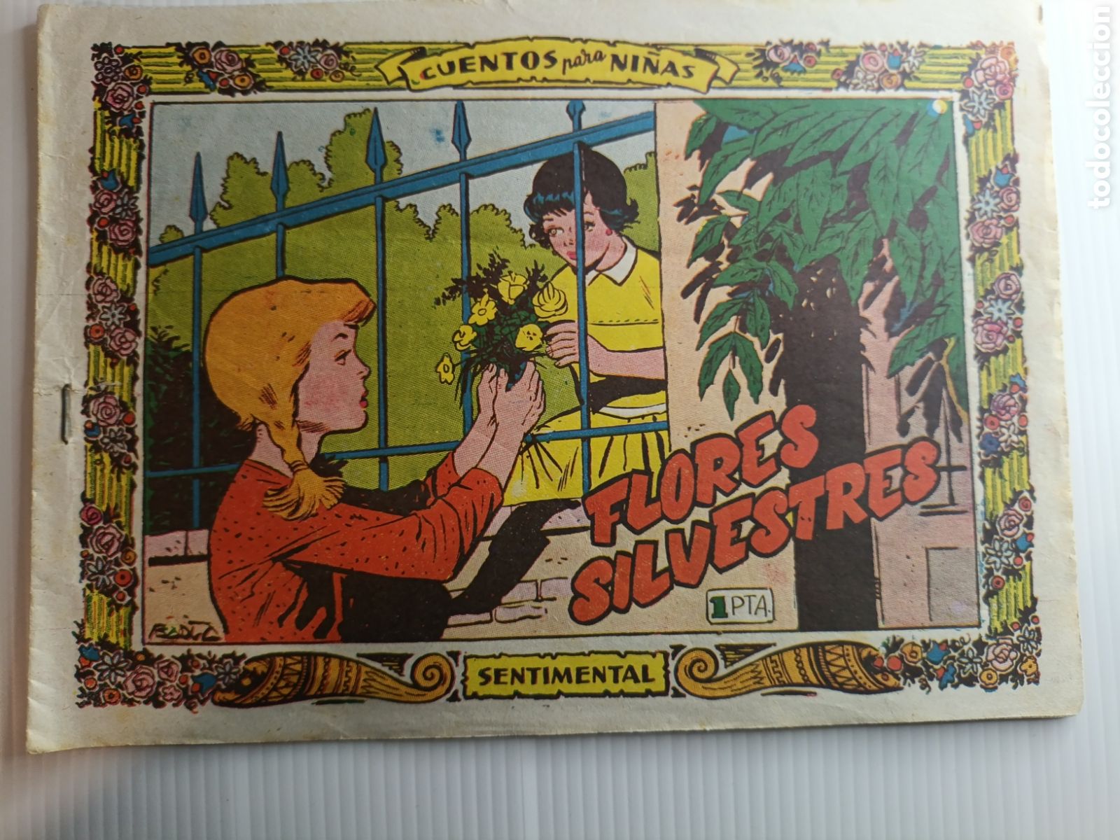 Tebeos: Colecci&oacute;n Sentimental .Flores Silvestre - Foto 1