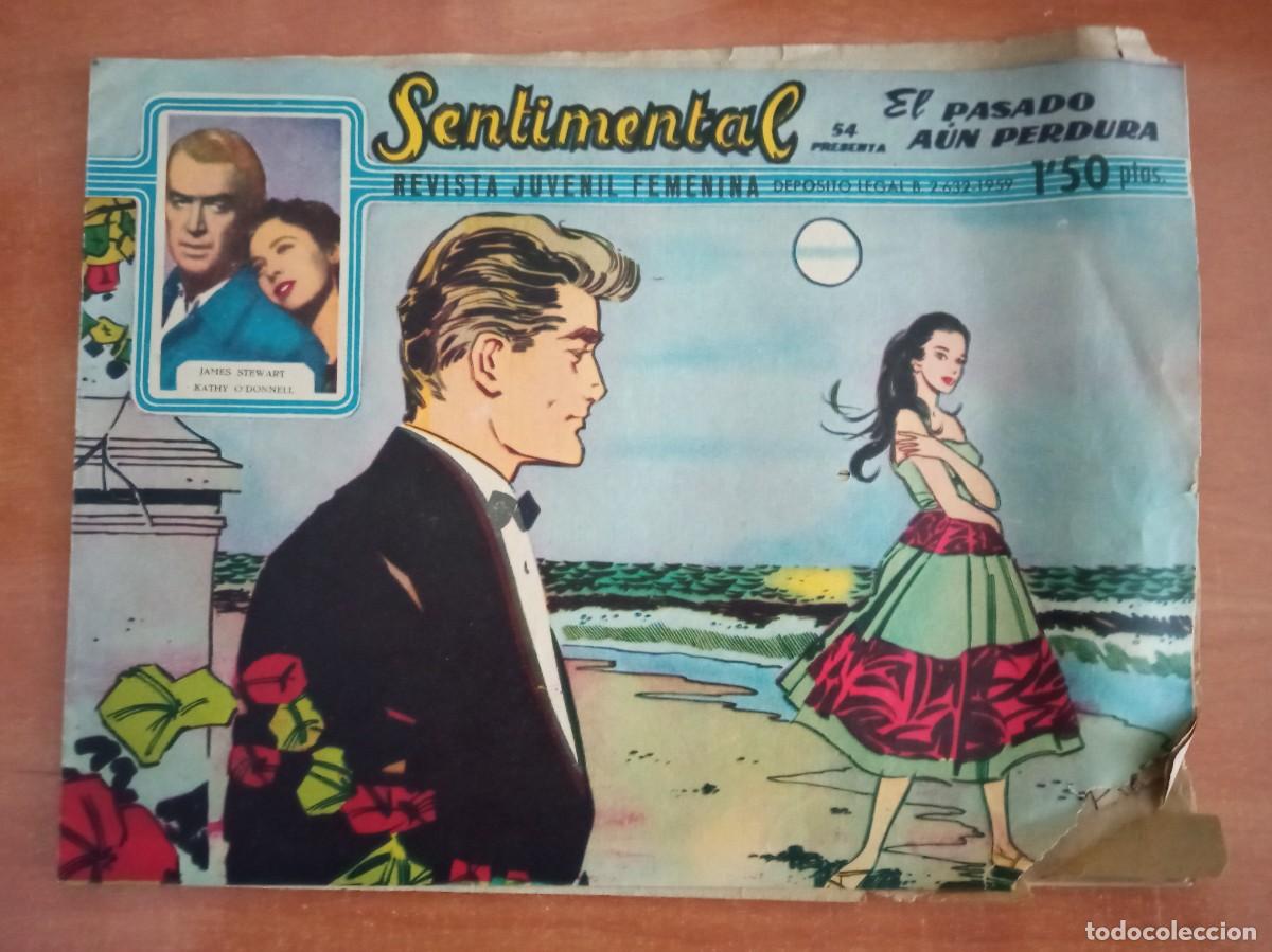 Tebeos: SENTIMENTAL N&ordm; 54, EL PASADO A&Uacute;N PERDURA - Foto 1