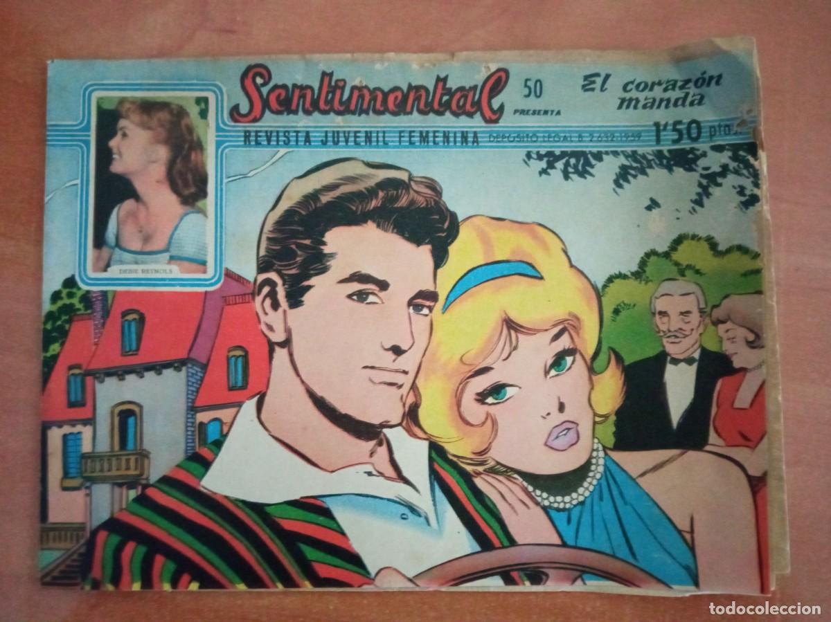 Tebeos: SENTIMENTAL N&ordm; 50, EL CORAZON MANDA - Foto 1