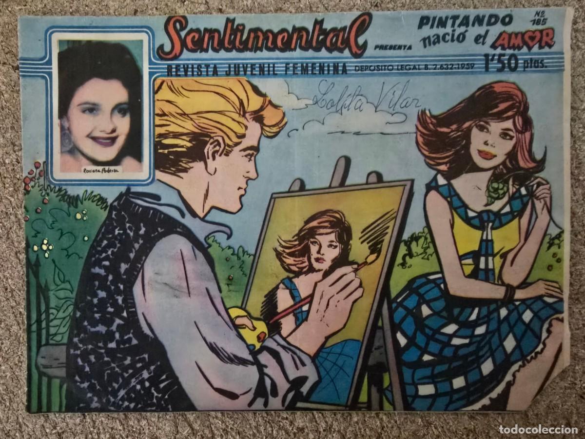 Tebeos: Sentimental 185Pintando Nacio el Amor.Ricart - Foto 1