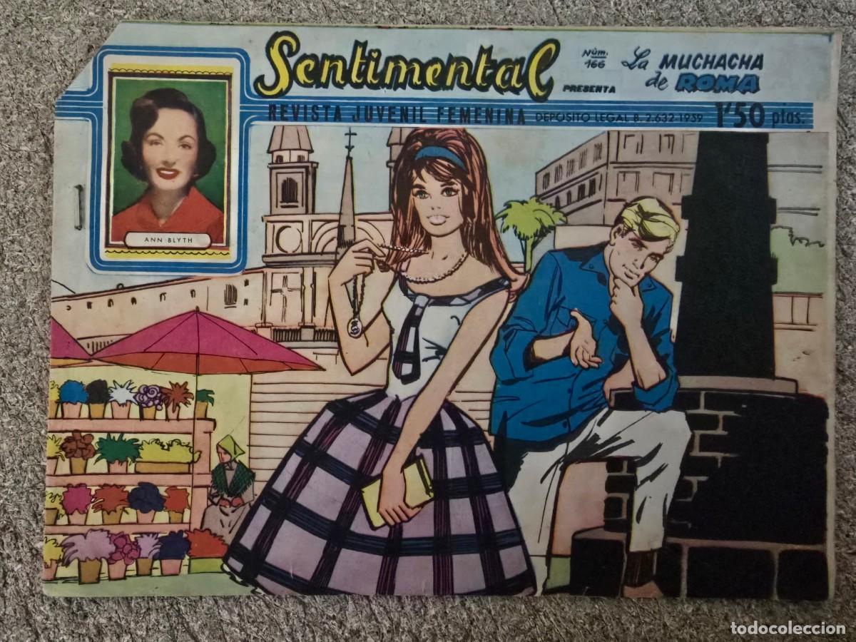 Tebeos: Sentimental 166.La Muchacha de Roma.Ricart - Foto 1