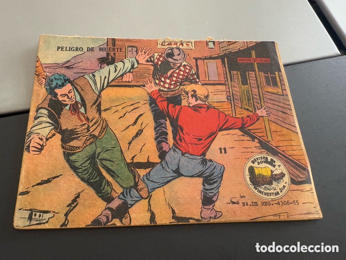 Tebeos: WINCHESTER JIM. N 11. Precio 2 pesetas