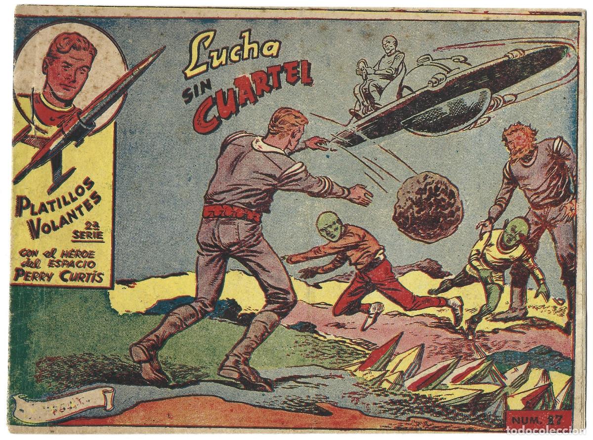 Tebeos: PLATILLOS VOLANTES n&ordm; 17 (Ricart 2&ordf; serie 1956) Penultimo de la coleccion.