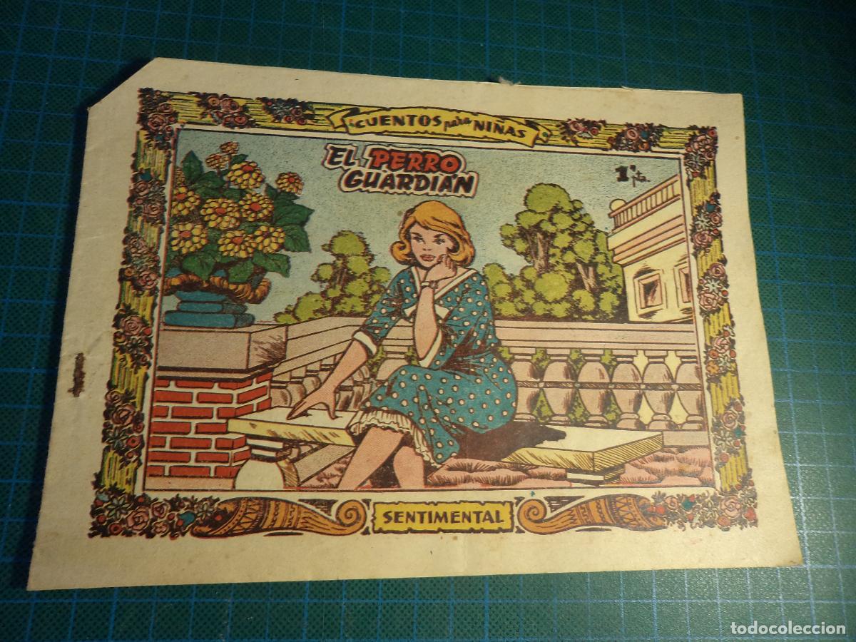 Tebeos: Cuentos para ni&ntilde;as. N&ordm; 141. El perro guardian. Ricart. Tiene la grapa oxidada.