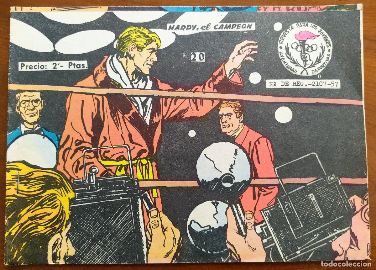 Tebeos: AVENTURAS DEPORTIVAS N&ordm; 20 - HARDY, EL CAMPE&Oacute;N - EDITORIAL RICART - ORIGINAL DE LA &Eacute;POCA