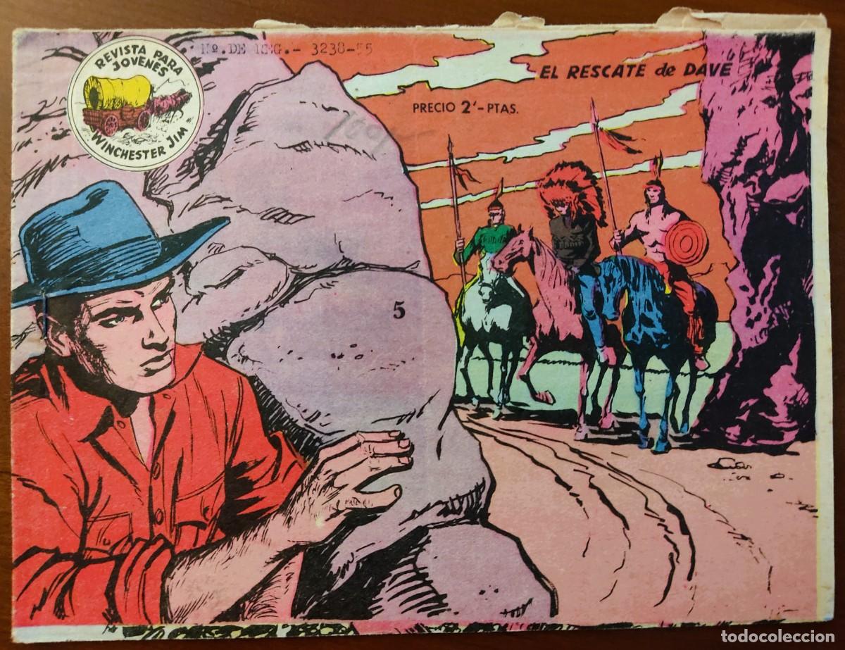 Tebeos: WINCHESTER JIM N&ordm; 5 - EL RESCATE DE DAVE - EDITORIAL RICART - ORIGINAL DE LA &Eacute;POCA