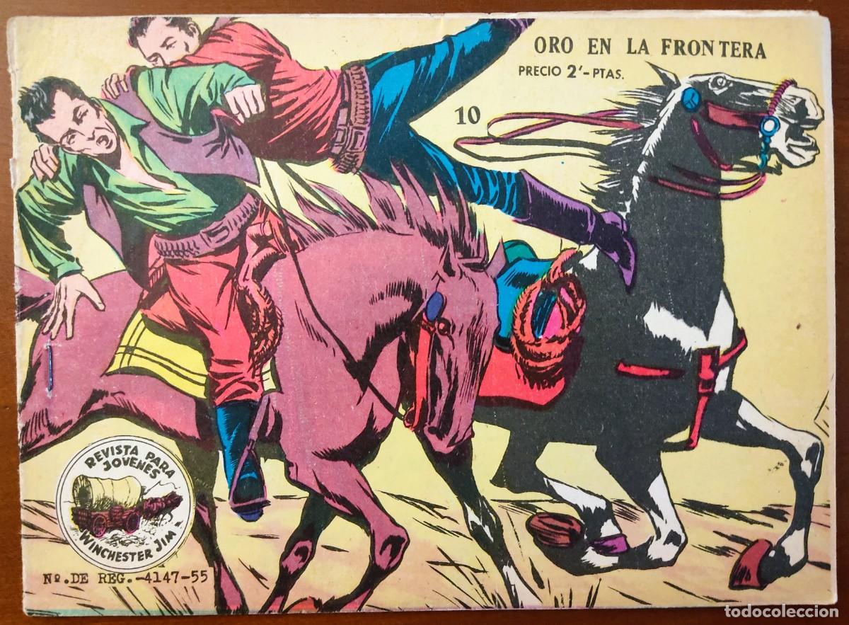 Livros de Banda Desenhada: WINCHESTER JIM N&ordm; 10 - ORO EN LA FRONTERA - EDITORIAL RICART - ORIGINAL DE LA &Eacute;POCA