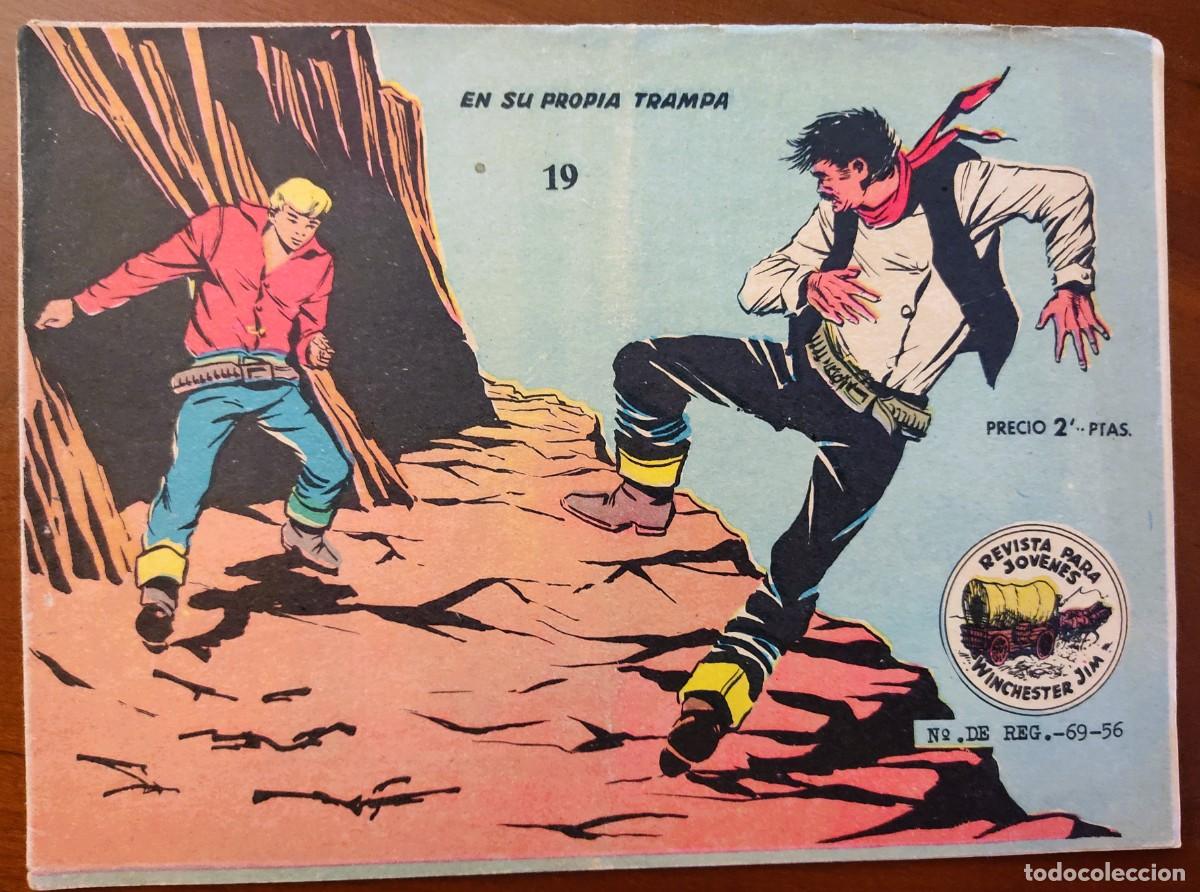 Livros de Banda Desenhada: WINCHESTER JIM N&ordm; 19 - EN SU PROPIA TRAMPA - EDITORIAL RICART - ORIGINAL DE LA &Eacute;POCA