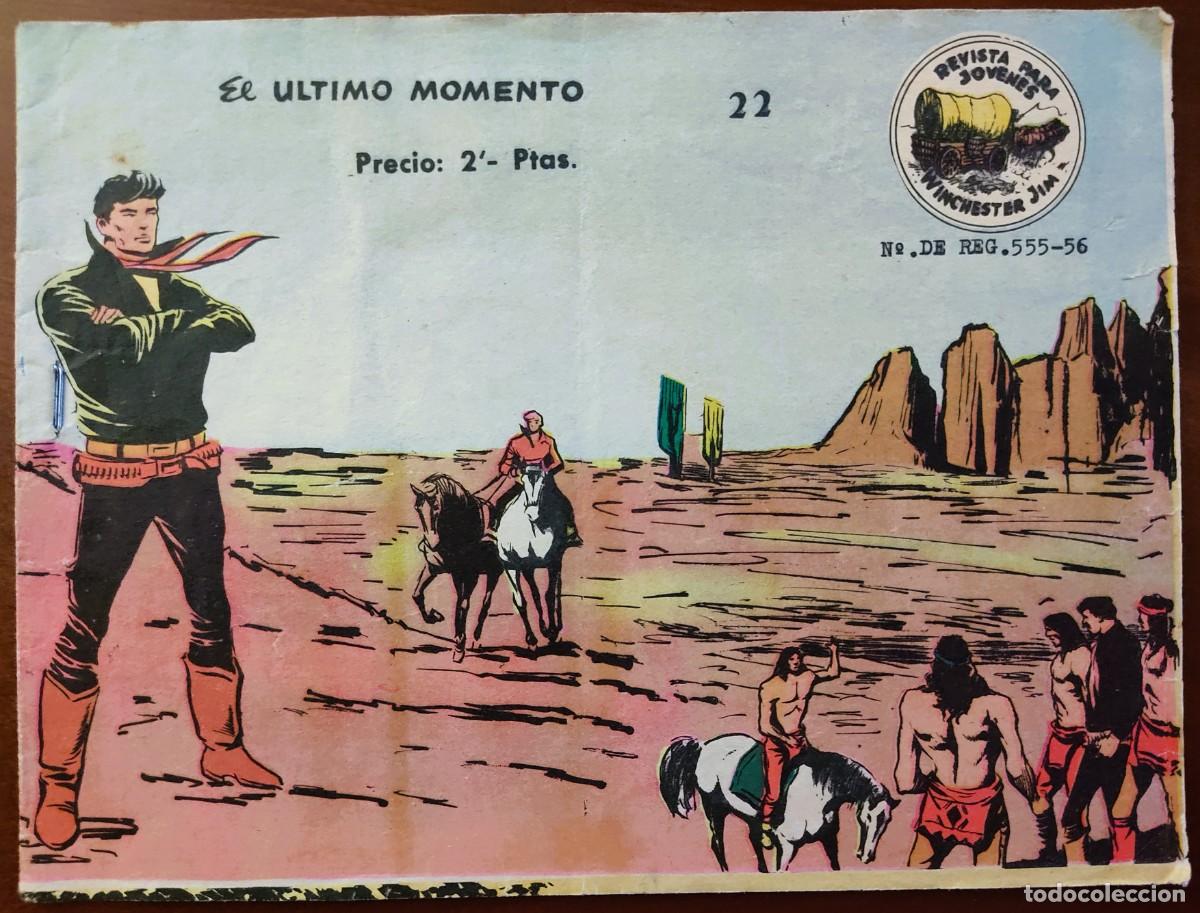 Livros de Banda Desenhada: WINCHESTER JIM N&ordm; 22 - EL &Uacute;LTIMO MOMENTO - EDITORIAL RICART - ORIGINAL DE LA &Eacute;POCA
