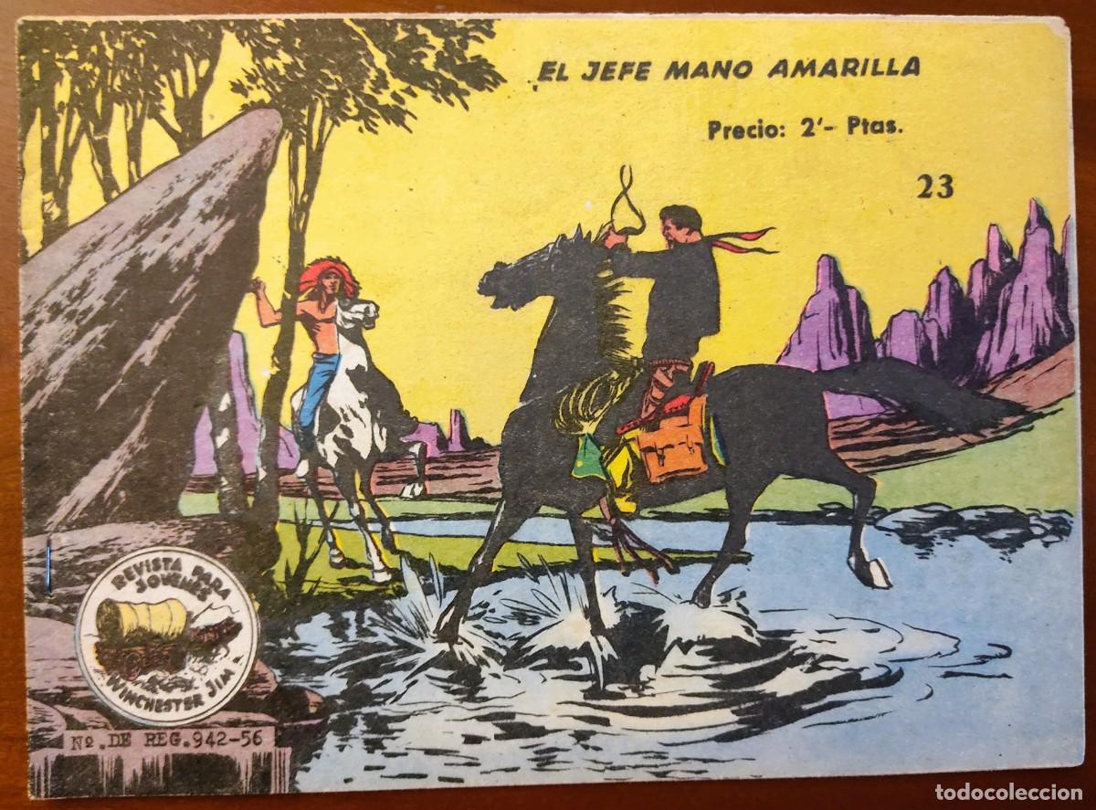 Livros de Banda Desenhada: WINCHESTER JIM N&ordm; 23 - EL JEFE MANO AMARILLA - EDITORIAL RICART - ORIGINAL DE LA &Eacute;POCA
