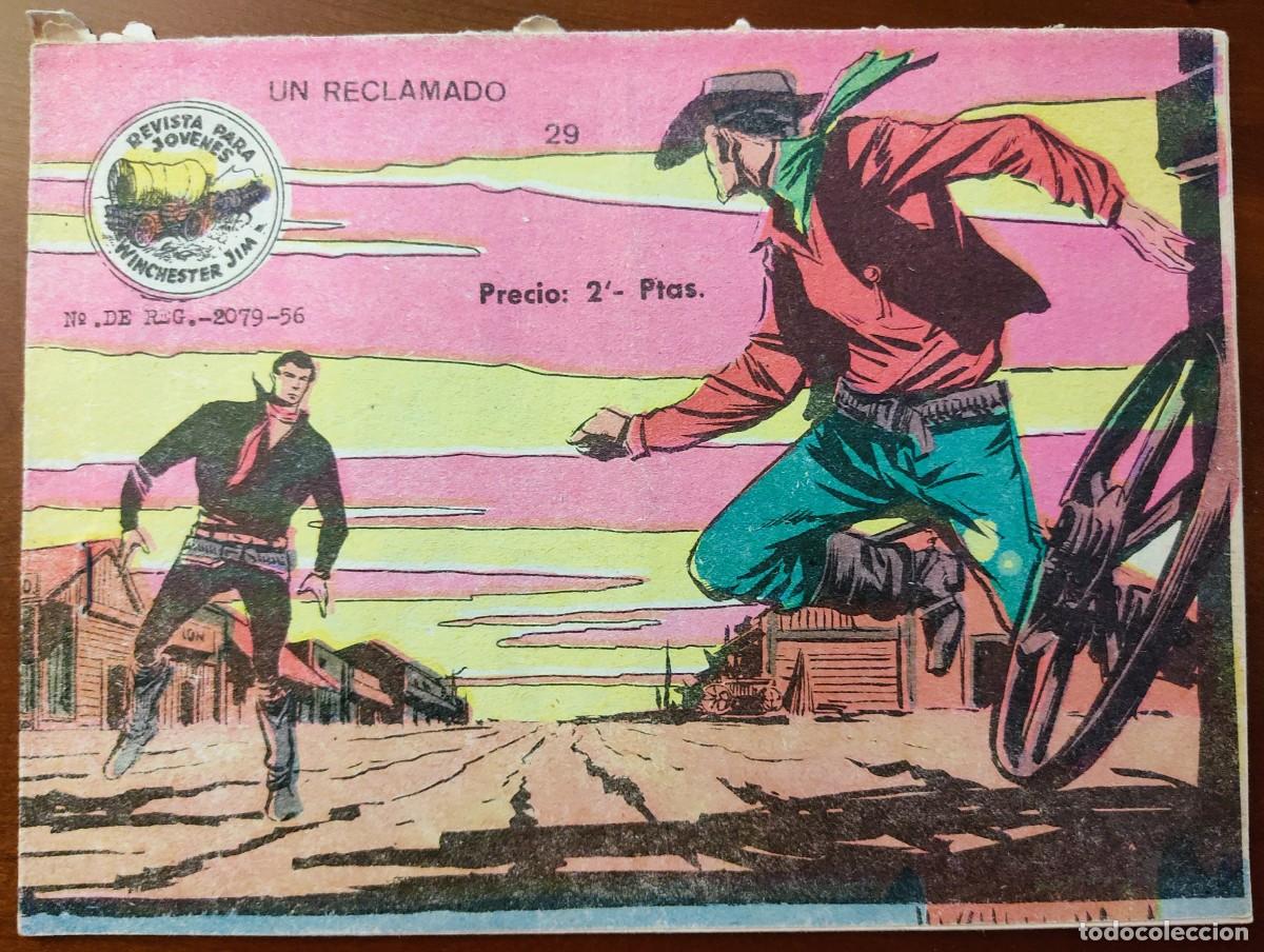 Livros de Banda Desenhada: WINCHESTER JIM N&ordm; 29 - UN RECLAMO - EDITORIAL RICART - ORIGINAL DE LA &Eacute;POCA