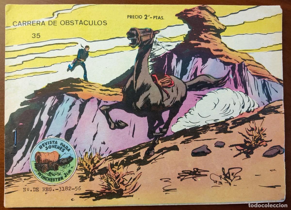 Livros de Banda Desenhada: WINCHESTER JIM N&ordm; 35 - CARRERA DE OBST&Aacute;CULOS - EDITORIAL RICART - ORIGINAL DE LA &Eacute;POCA