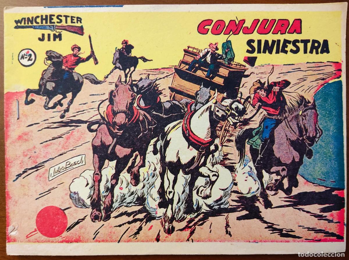 Livros de Banda Desenhada: WINCHESTER JIM N&ordm; 2 - CONJURA SINIESTRA - EDITORIAL RICART - ORIGINAL DE LA &Eacute;POCA