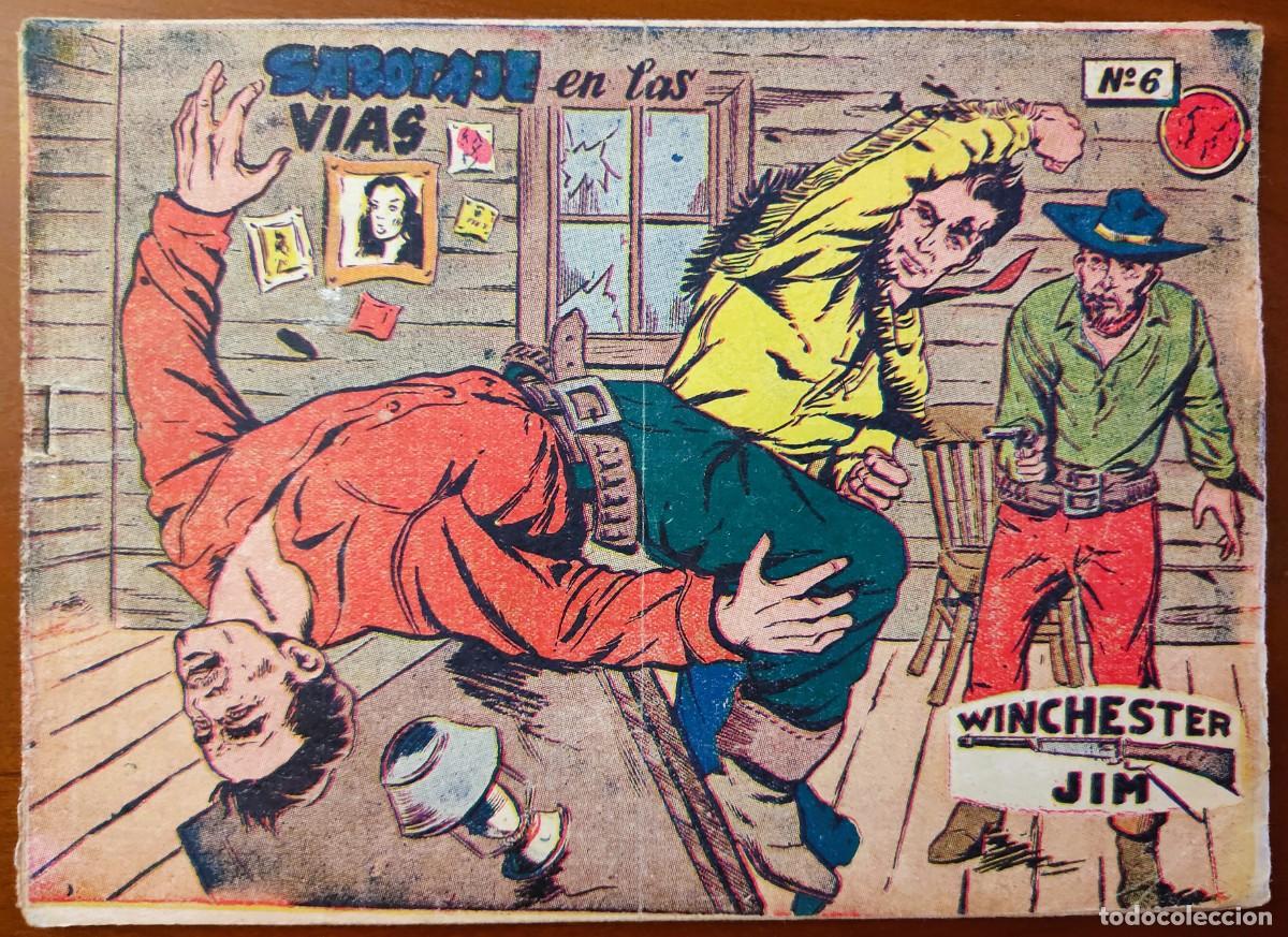 Livros de Banda Desenhada: WINCHESTER JIM N&ordm; 6 - SABOTAJE EN LAS V&Iacute;AS - EDITORIAL RICART - ORIGINAL DE LA &Eacute;POCA