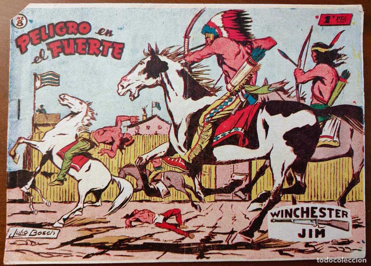 Livros de Banda Desenhada: WINCHESTER JIM N&ordm; 8 - PELIGRO EN EL FUERTE - EDITORIAL RICART - ORIGINAL DE LA &Eacute;POCA