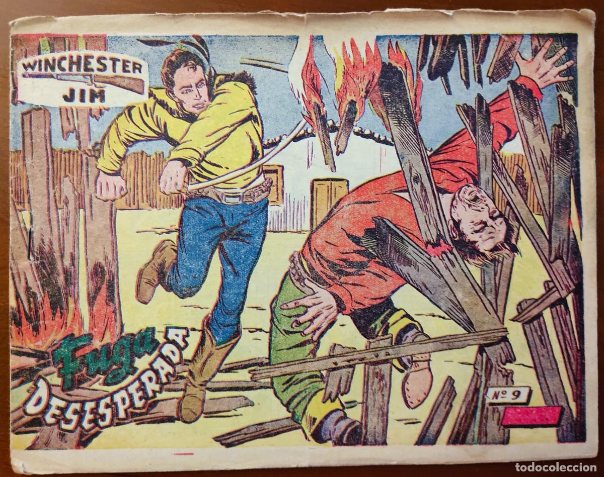 Livros de Banda Desenhada: WINCHESTER JIM N&ordm; 9 - FUGA DESESPERADA - EDITORIAL RICART - ORIGINAL DE LA &Eacute;POCA