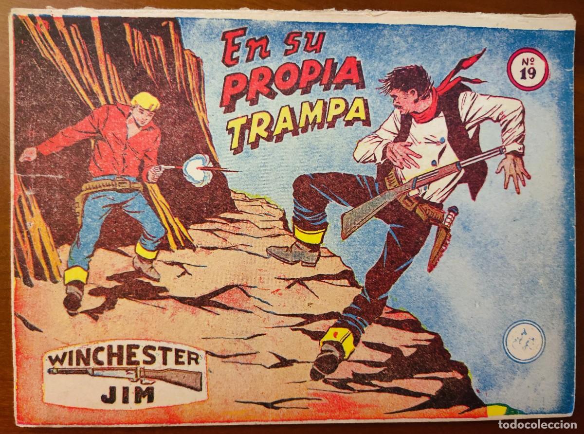 Livros de Banda Desenhada: WINCHESTER JIM N&ordm; 19 - EN SU PROPIA TRAMPA - EDITORIAL RICART - ORIGINAL DE LA &Eacute;POCA