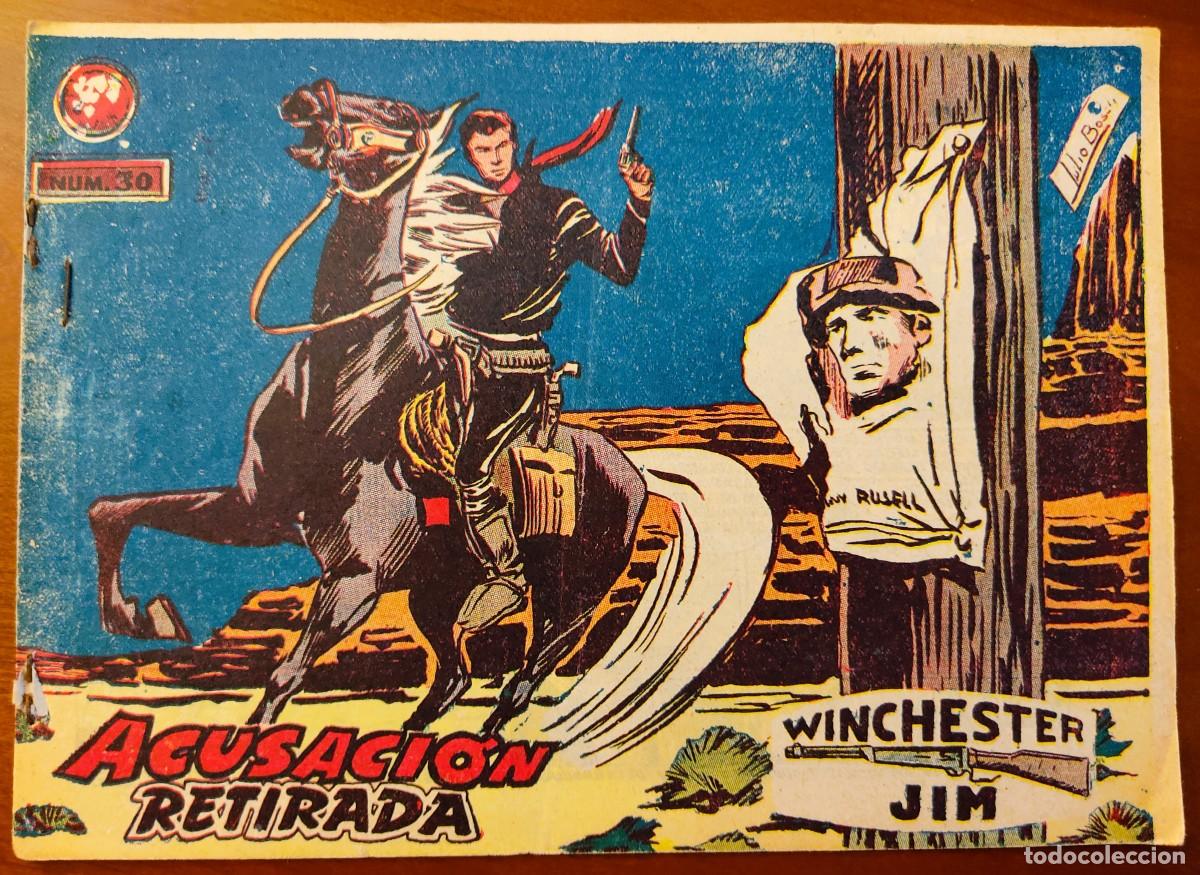 Livros de Banda Desenhada: WINCHESTER JIM N&ordm; 30 - ACUSACI&Oacute;N RETIRADA - EDITORIAL RICART - ORIGINAL DE LA &Eacute;POCA