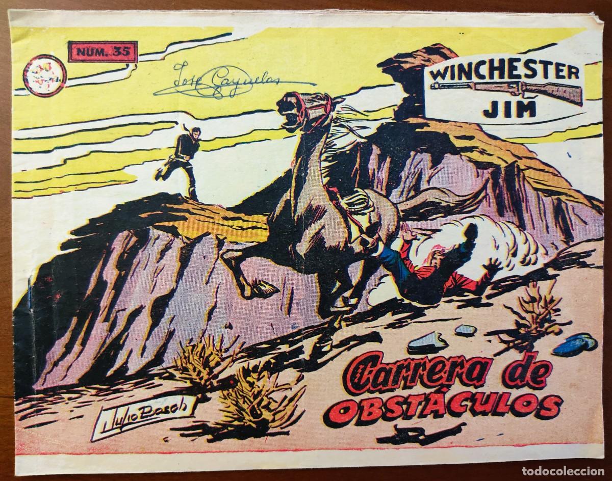 Livros de Banda Desenhada: WINCHESTER JIM N&ordm; 35 - CARRERA DE OBST&Aacute;CULOS- EDITORIAL RICART - ORIGINAL DE LA &Eacute;POCA