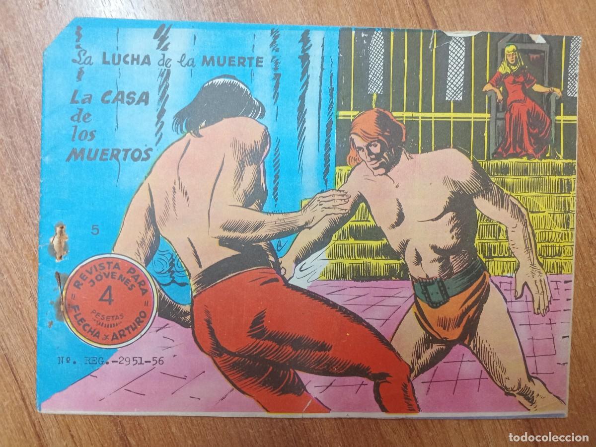 Tebeos: FLECHA Y ARTURO - N&ordm; 5 - ORIGINAL -RICART - Foto 1