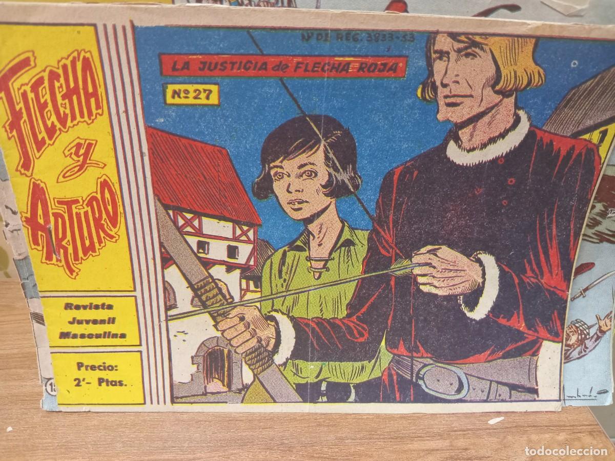 Tebeos: FLECHA Y Arturo - N&ordm; 27 - RICART - ORIGINAL