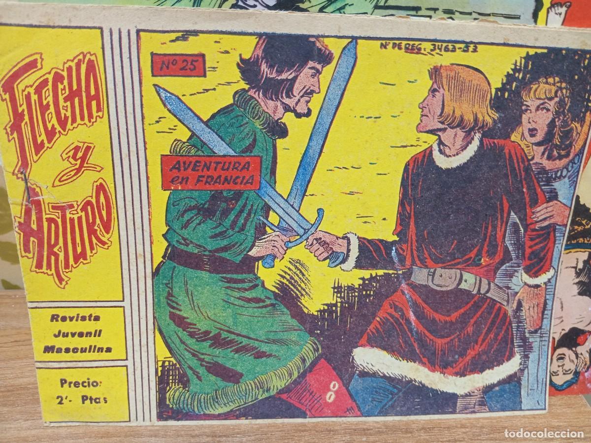 Tebeos: FLECHA Y ARTURO - N&ordm; 25 - RICART - ORIGINAL