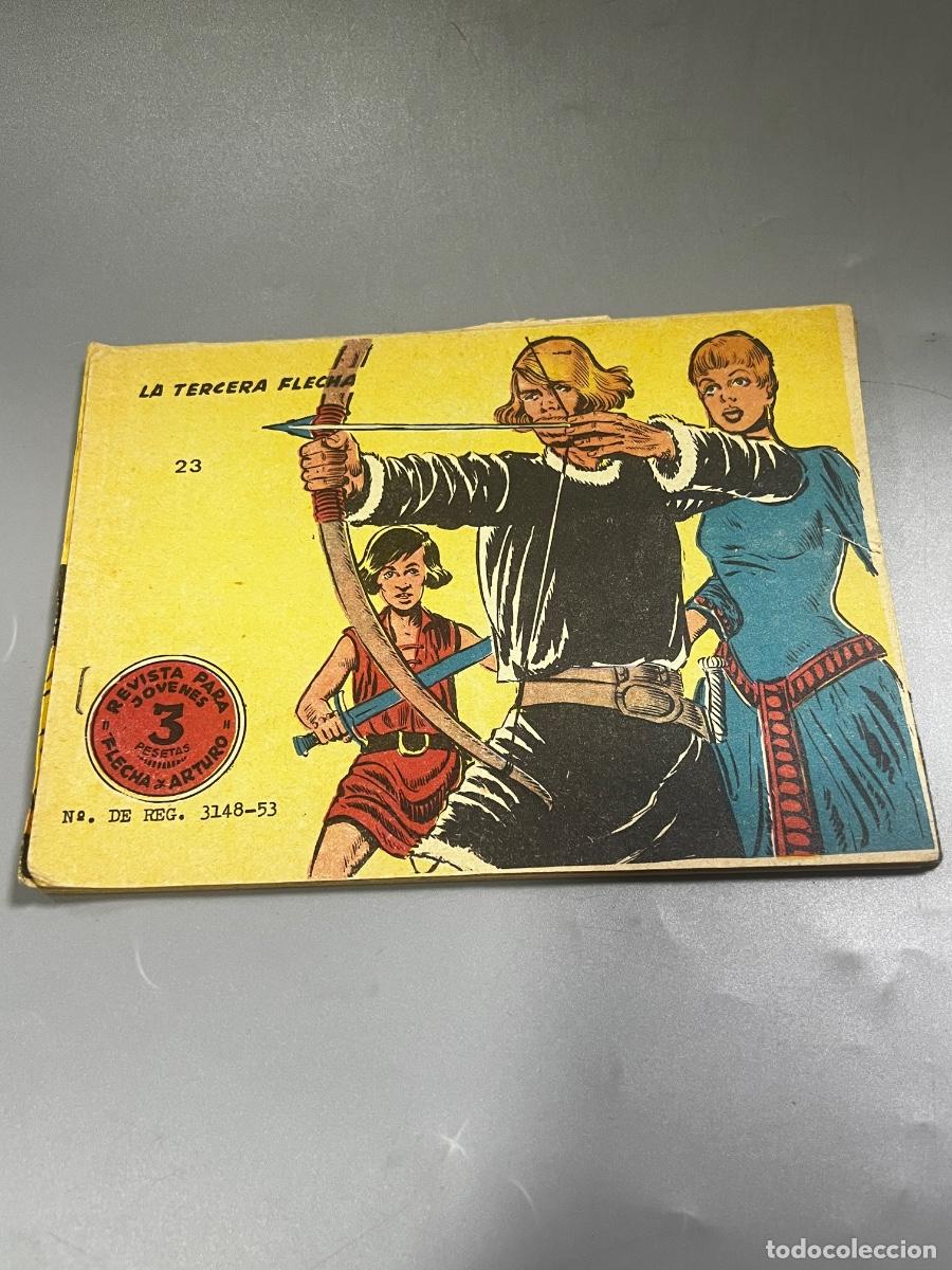 Tebeos: FLECHA Y ARTURO. REVISTA PARA J&Oacute;VENES. LA TERCERA FLECHA.