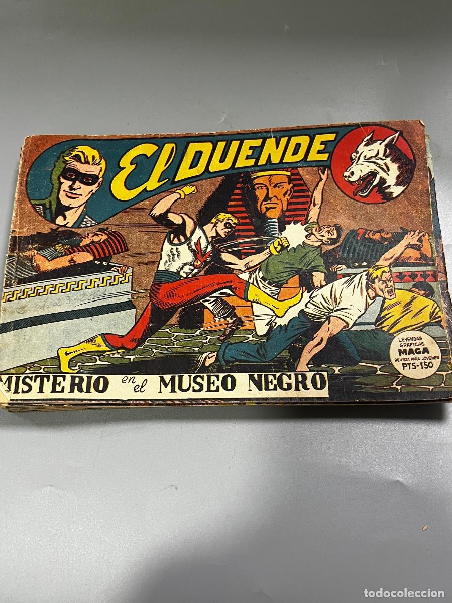 Tebeos: EL DUENDE. N&deg; 3. MISTERIO EN EL MUSEO NEGRO. EDITORIAL MAGA