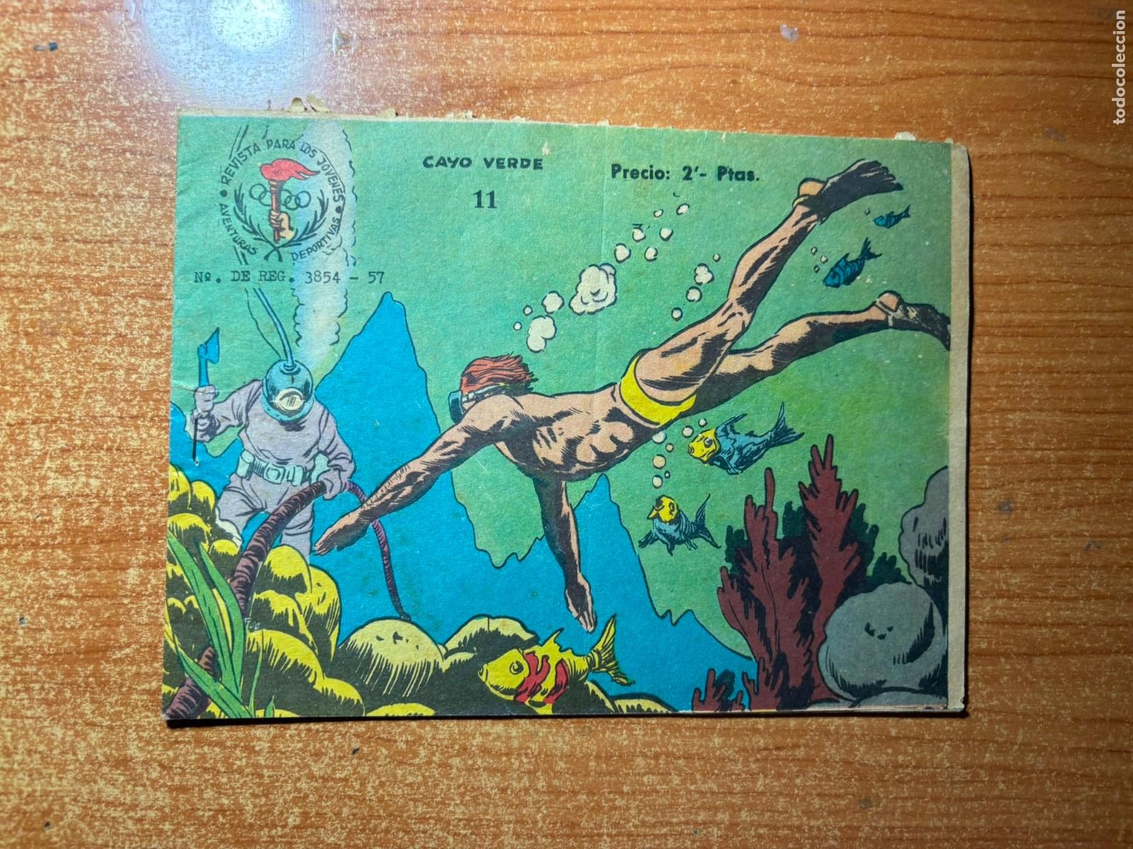 Tebeos: AVENTURAS DEPORTIVAS N&ordm; 11 EDITORIAL RICART ORIGINAL