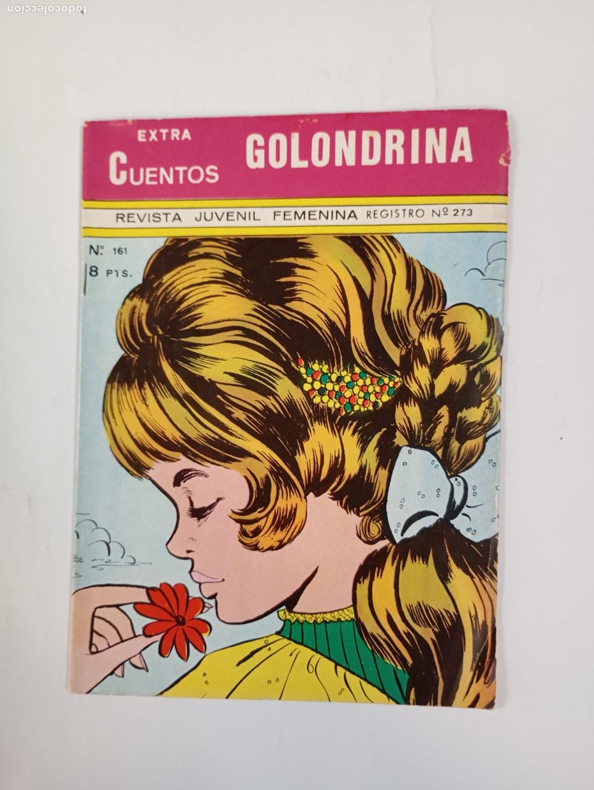 Comics: EXTRA CUENTOS GOLONDRINA N&ordm; 161. REVISTA JUVENIL FEMENINA. RICART. TDKR94