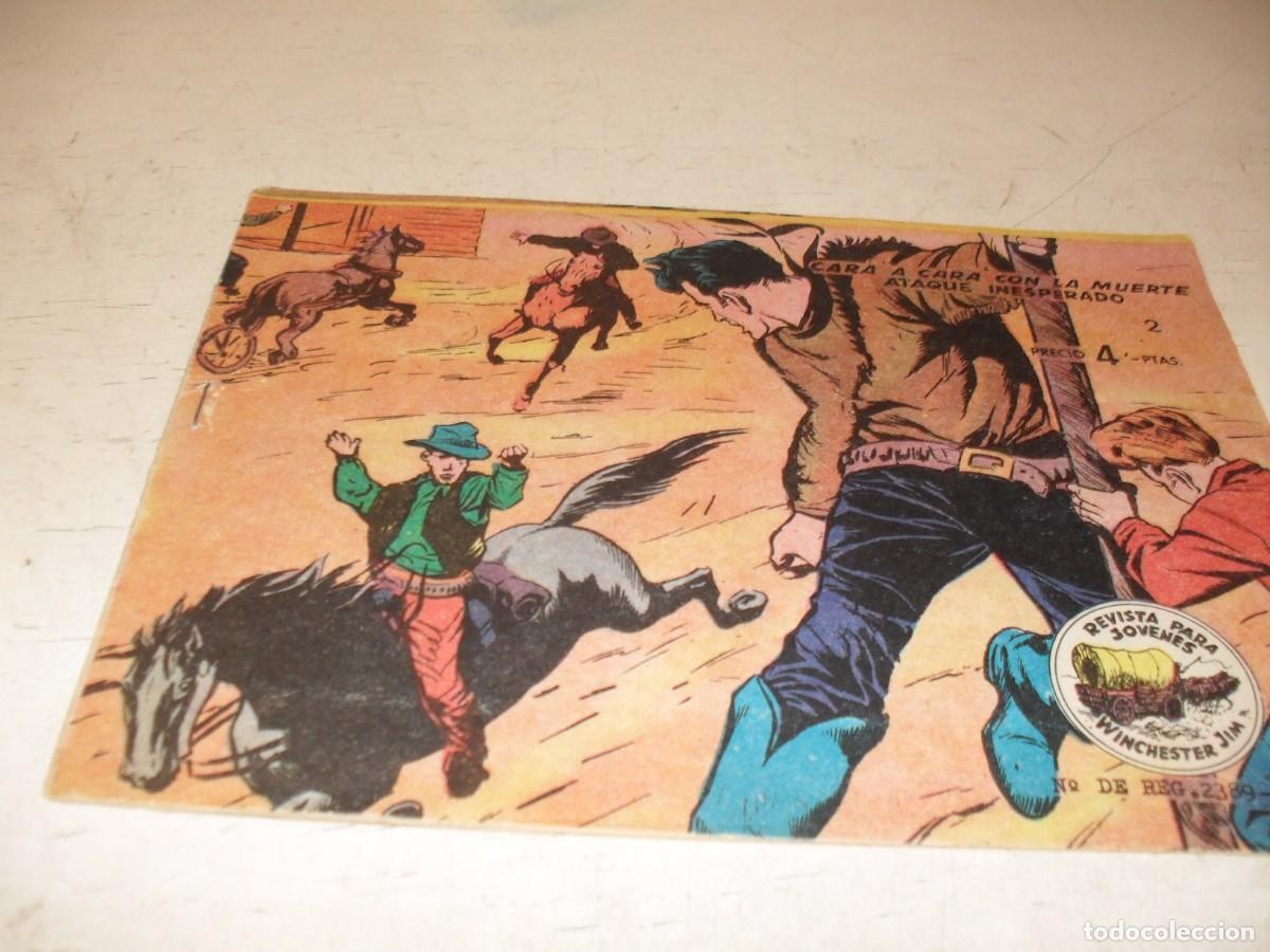 Tebeos: (ORIGINAL)WINCHESTER JIM N&ordm; 2,CON 2 AVENTURAS,DE 18.RICART,A&Ntilde;O 1965