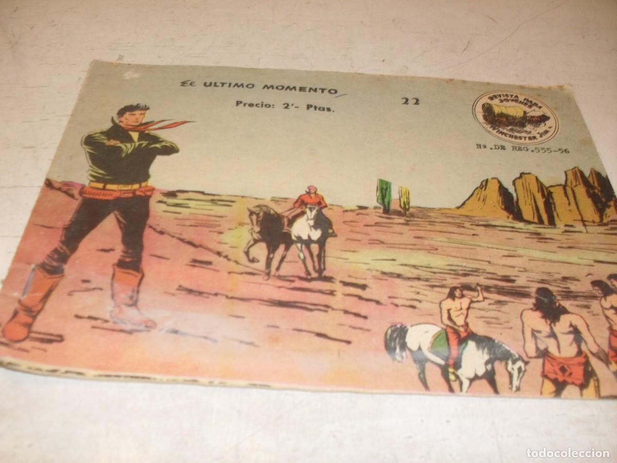 Tebeos: (ORIGINAL)WINCHESTER JIM N&ordm; 22.EL ULTIMO MOMENTO,DE 36.RICART,A&Ntilde;O 1963