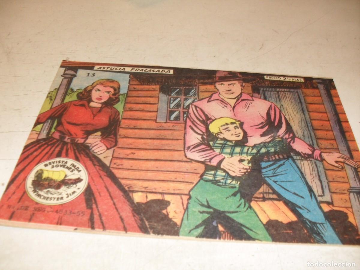 Tebeos: (ORIGINAL)WINCHESTER JIM N&ordm; 13,ASTUCIA FRACASADA,DE 36.RICART,A&Ntilde;O 1963