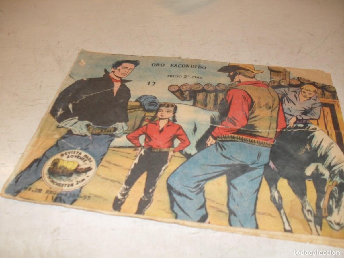 Tebeos: (ORIGINAL)WINCHESTER JIM N&ordm; 12,ORO ESCONDIDO,DE 36.RICART,A&Ntilde;O 1963