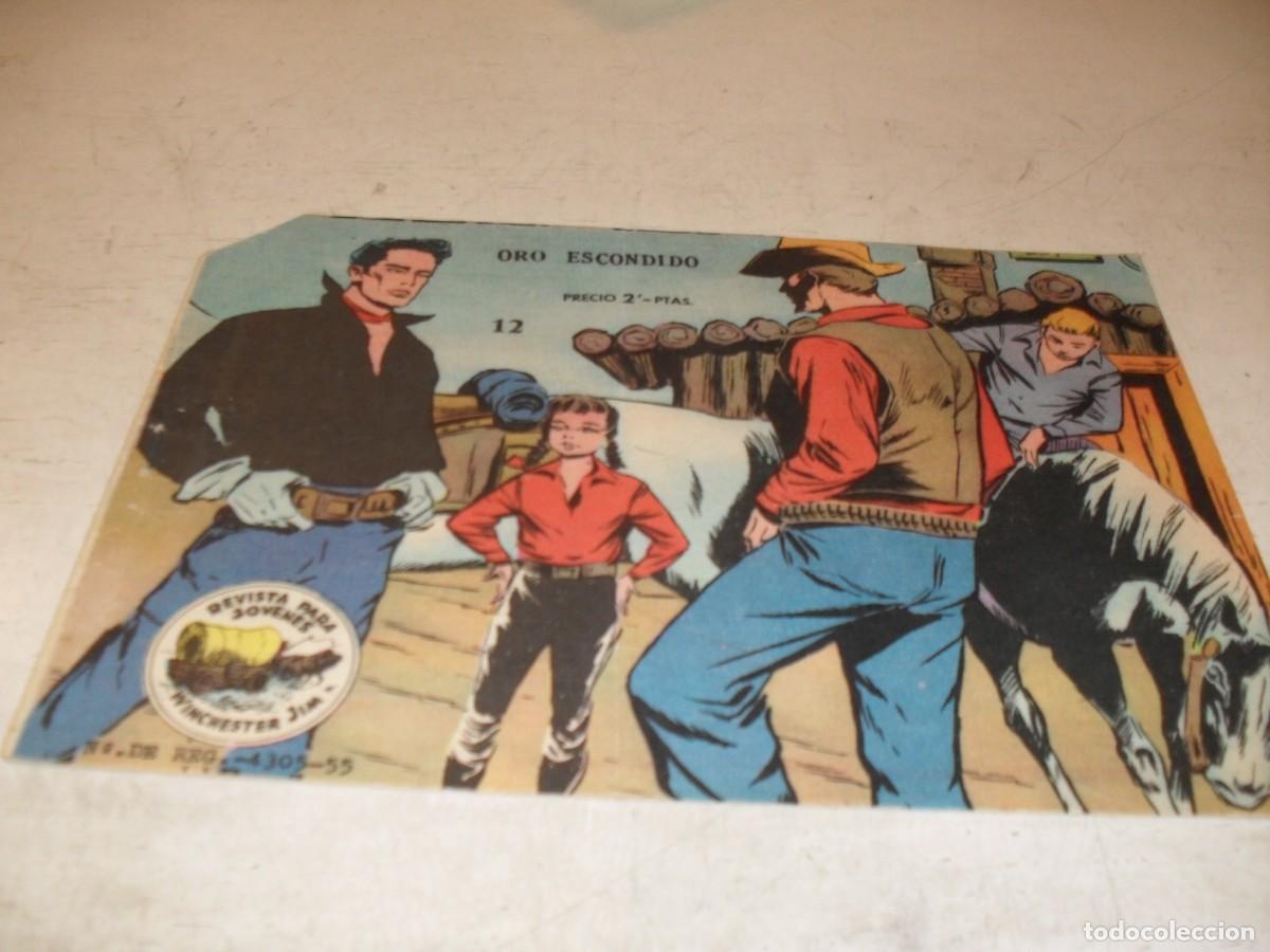 Tebeos: (ORIGINAL)WINCHESTER JIM N&ordm; 12,ORO ESCONDIDO,DE 36.RICART,A&Ntilde;O 1963