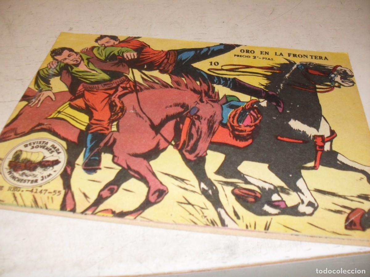 Tebeos: (ORIGINAL)WINCHESTER JIM N&ordm; 10,ORO EN LA FRONTERA,DE 36.RICART,A&Ntilde;O 1963